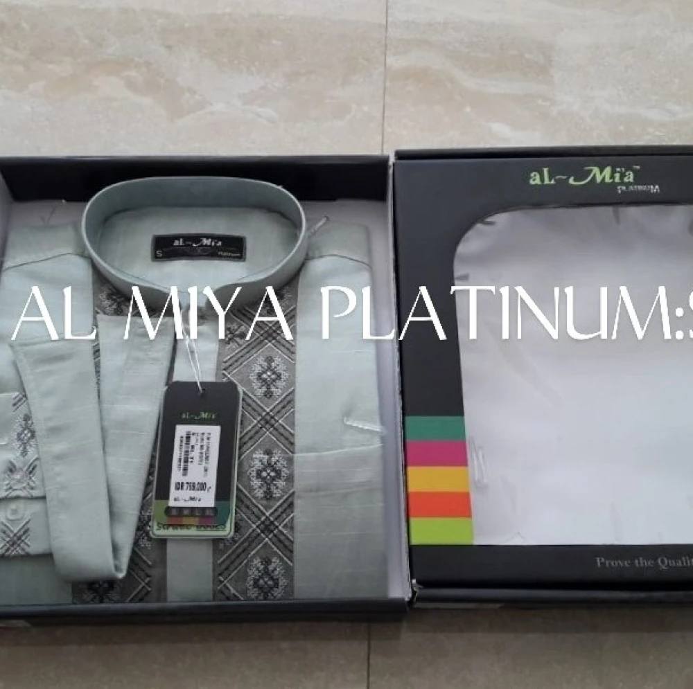 Baju Koko AlMia Platinum  RANDOM