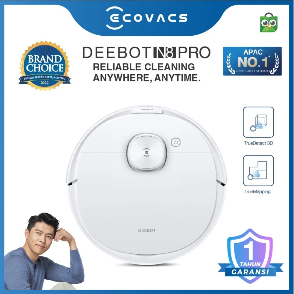 Produk Ecovacs DEEBOT N8 PRO Robot Vacuum Cleaner Sapu Vacum Pel Vakum Mop 1 screenshot_2023_01_20_104851